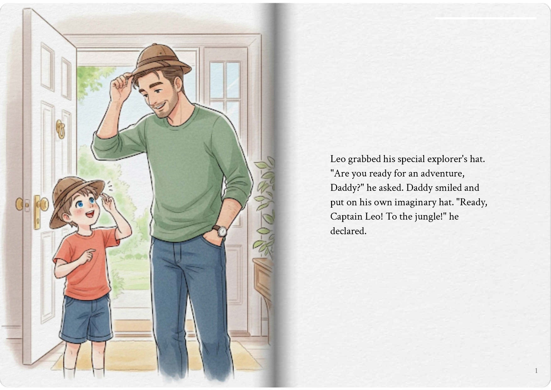 At the Park with Daddy